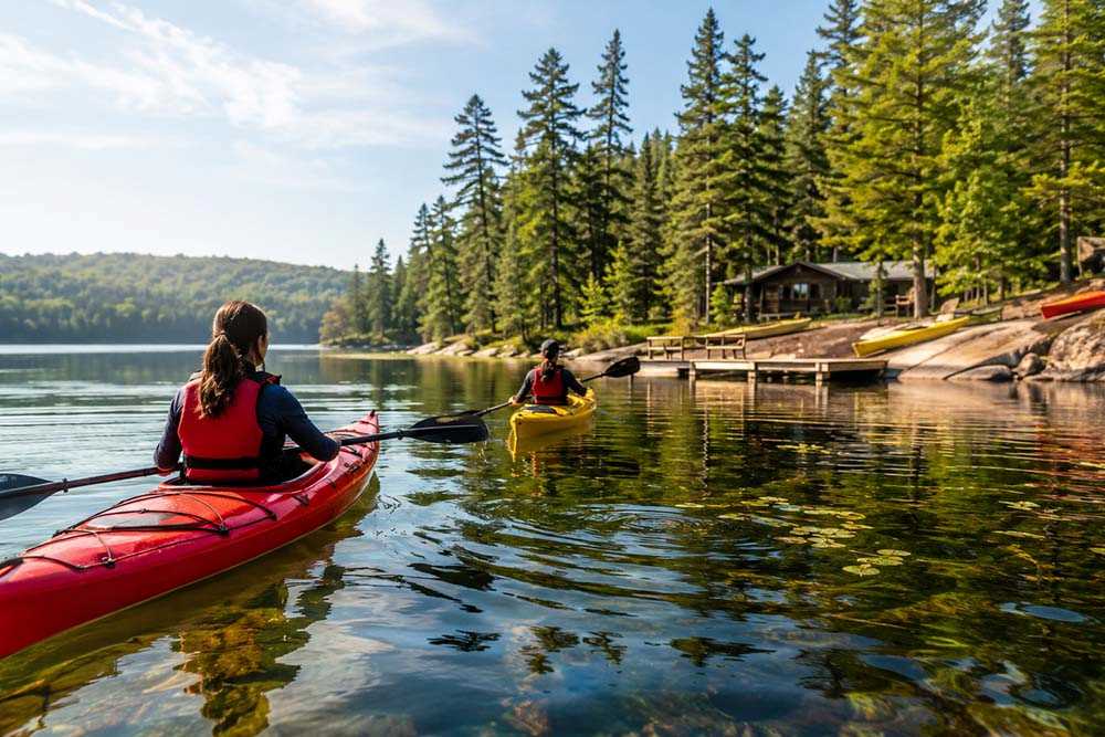 Kayaking in Algonquin Park